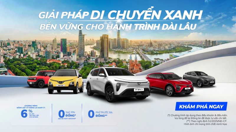 VinFast – Giải pháp di chuyển xanh bền vững